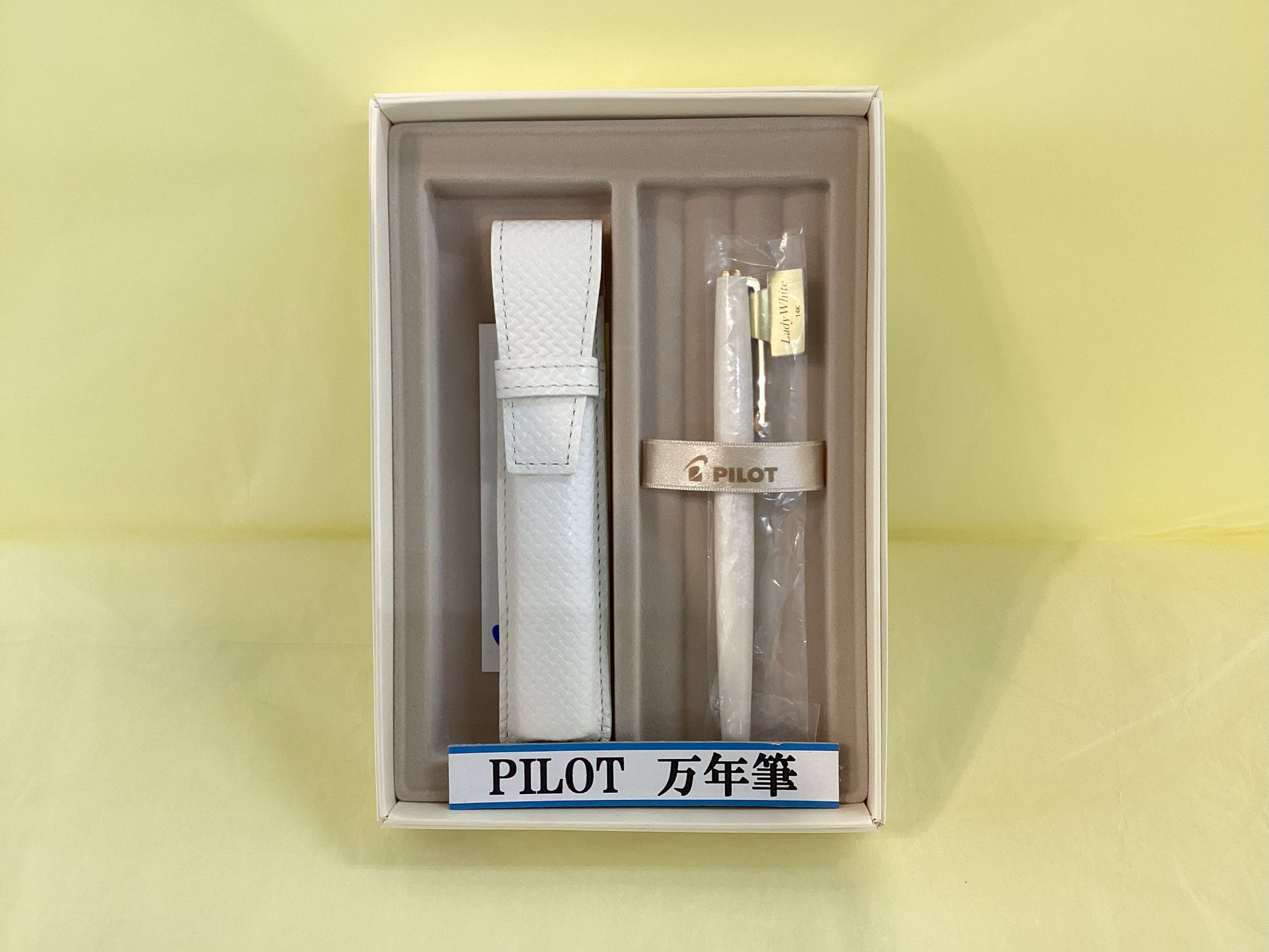 PILOT 万年筆 LadyWhite 桜 (F・細字)